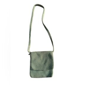 The Sak Green Woven Crossbody Bag – Everyday Style